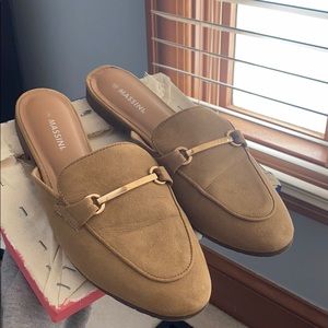 SIZE 9 - Massini Slide On Dress Shoes